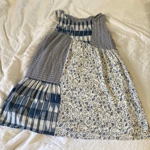 Anthropologie patchwork dress